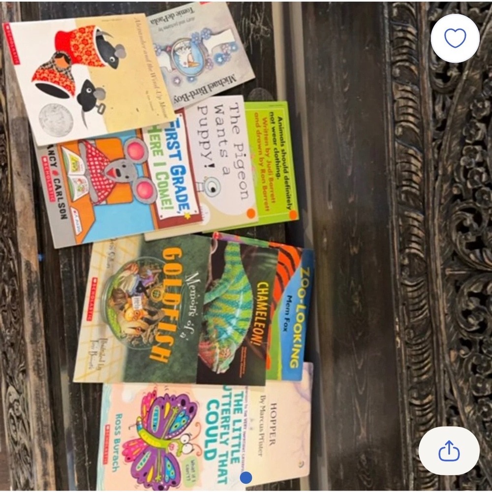 Lot of 9 Childrens Picture Books Mo Willems Leo Lionni Scholastic Paperbacks